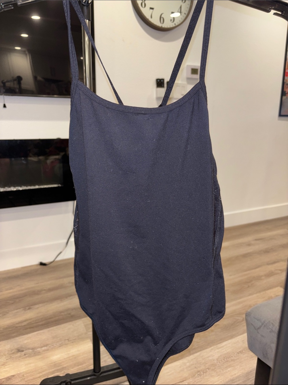 Forever 21 activewear Strappy Bodysuit mesh side accent size L (runs small)